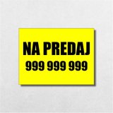 Tabuľka Na predaj