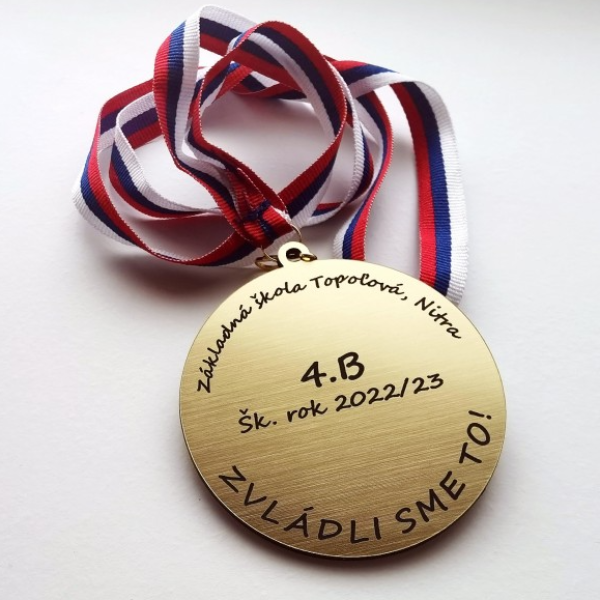 medaile na zákazku