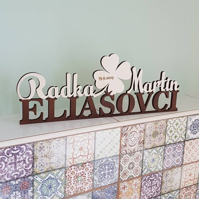 Svadobná dekorácia duo