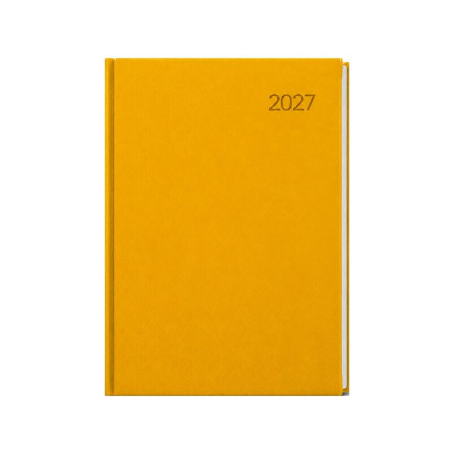 Personaliz. týždenný diár okrová 2027