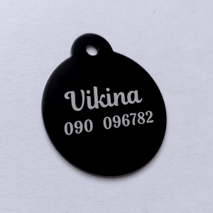 Známka pre psa a mačku kruh