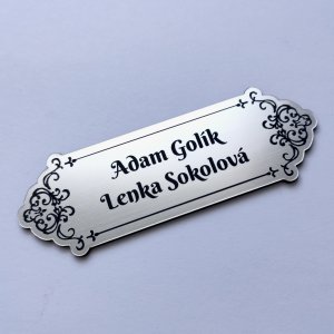 Menovka na dvere Ornament Full