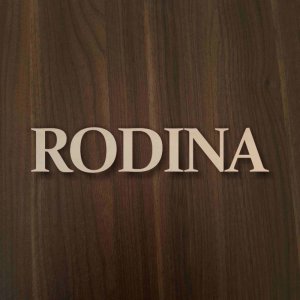 3D nápis RODINA