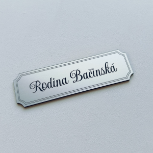 Menovka na dvere Basic Elegant