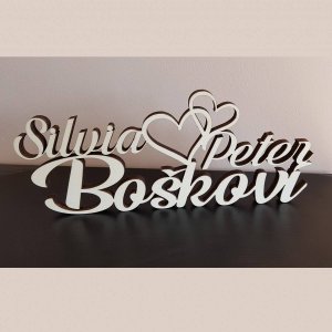 Svadobná dekorácia mini
