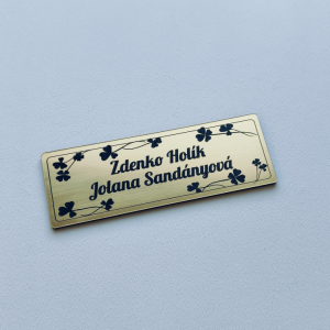 Menovka na dvere Lucky