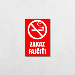Tabuľka Zákaz fajčiť